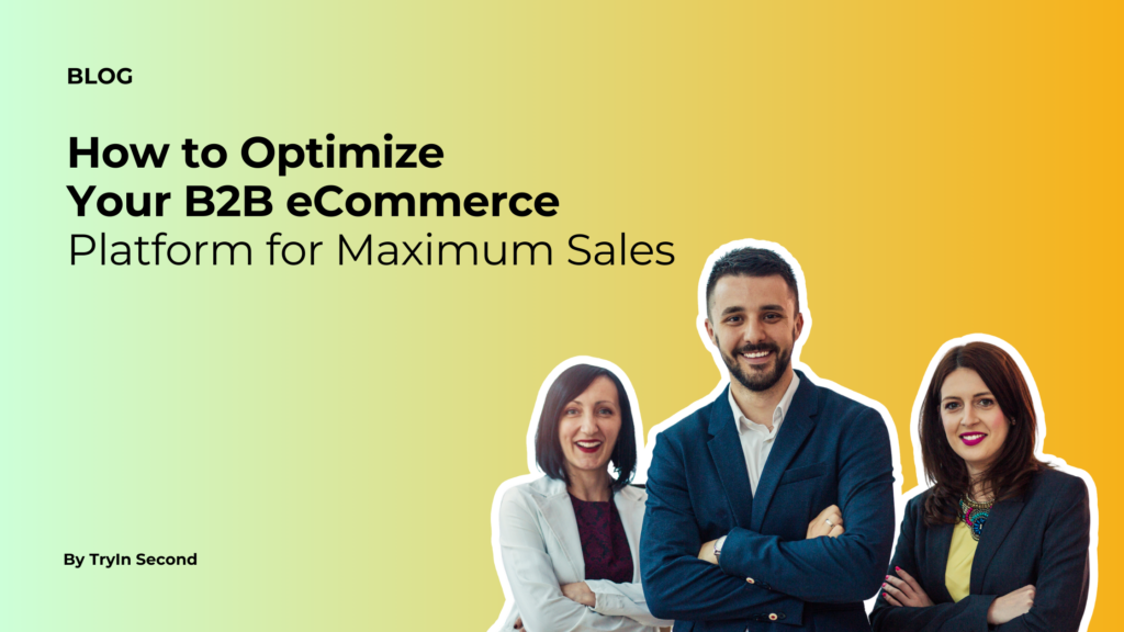 How to Optimize Your B2B eCommerce Platform for Maximum Sales - TryInSecond