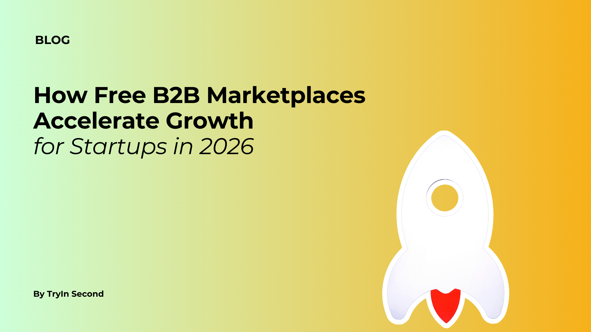 Free B2B marketplace